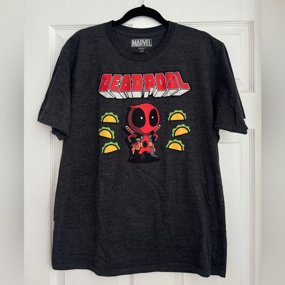 GUC Unisex Deadpool Graphic Tee, Size Large - Picture 1 of 10